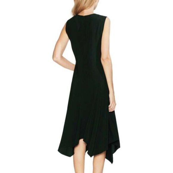 NEW Vince Camuto Handkerchief Hem Midi Dress - Picture 2 of 5